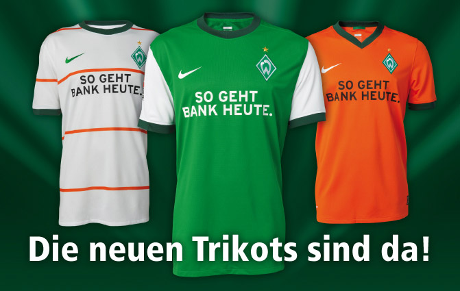 Werder Trikots 2009/10